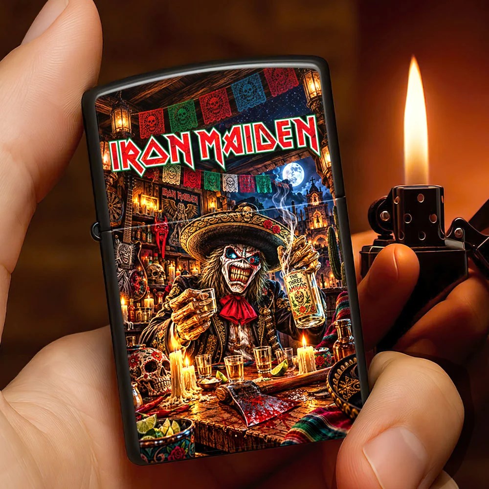 Iron Maiden Zippo Lighter Case (No Insert) – TANTN26075