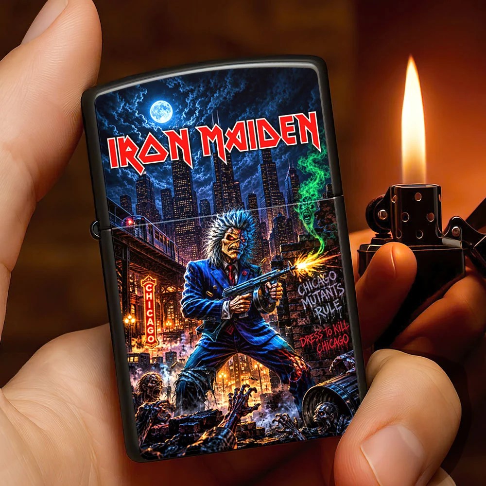 Iron Maiden Zippo Lighter Case (No Insert) – TANTN26076