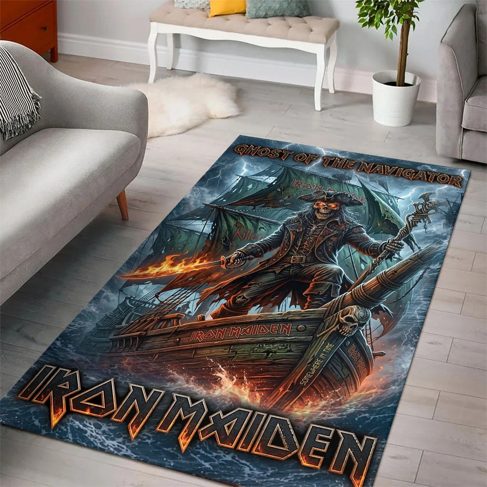 Iron Maiden Rectangular Rug – TMTHU9916