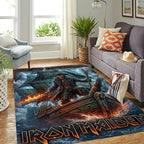 Iron Maiden Rectangular Rug – TMTHU9916