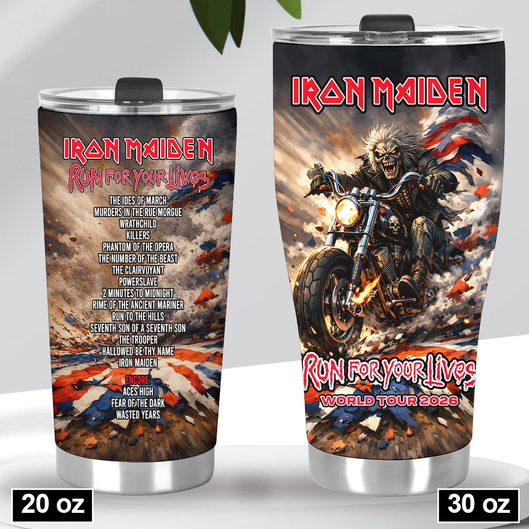 Iron Maiden 2026 World Tour Tumbler Cup – HOATT16699