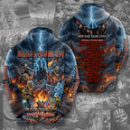 Iron Maiden 2026 World Tour 3D Apparel – TMTHU7484