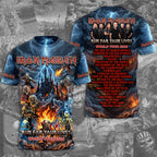 Iron Maiden 2026 World Tour 3D Apparel – TMTHU7484