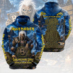 Iron Maiden 2026 World Tour 3D Apparel – HOATT21179