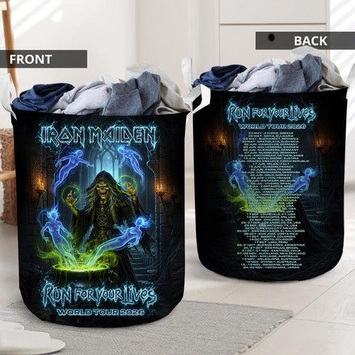 Iron Maiden 2026 World Tour Laundry Basket – HOATT19599