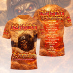 Iron Maiden 2026 World Tour 3D Apparel – HOATT17113