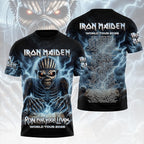 Iron Maiden 2026 World Tour 3D Apparel – HOATT19054