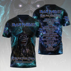 Iron Maiden 2026 World Tour 3D Apparel – HOATT19952