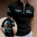 Iron Maiden 2026 World Tour Zip Polo Shirt – HOATT19677