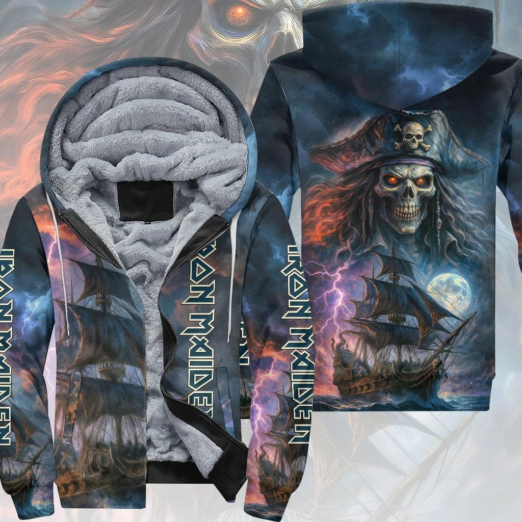 Iron Maiden 3D Fleece Zip Hoodie – HOATT26856