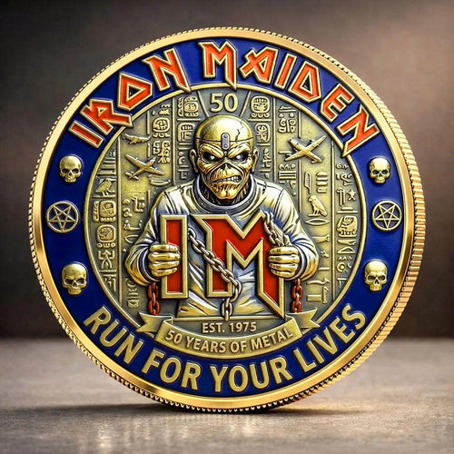 Iron Maiden 50th Anniversary Commemorative Coin – TANTN21559