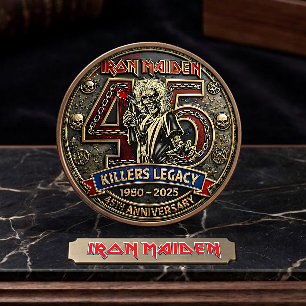 Iron Maiden Killers 45th Anniversary Commemorative Coin – VANDH5069