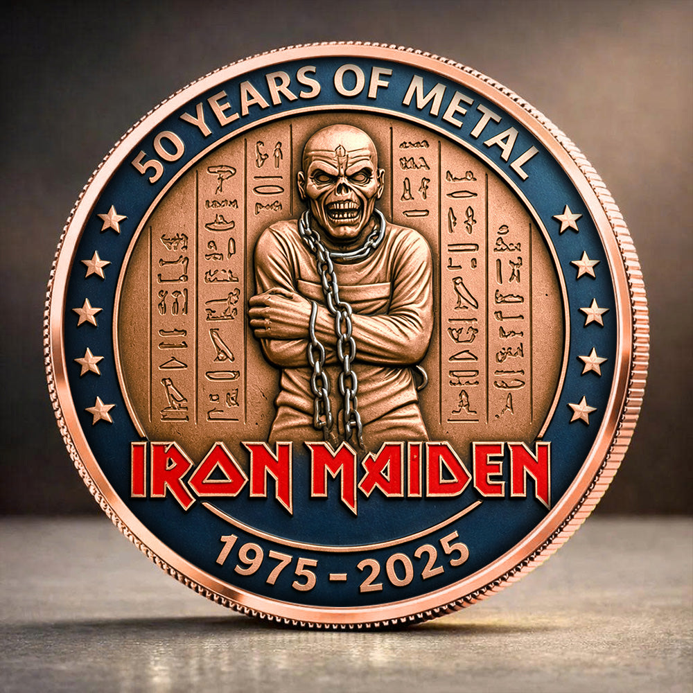 Iron Maiden 50th Anniversary Commemorative Coin – MAITM15202