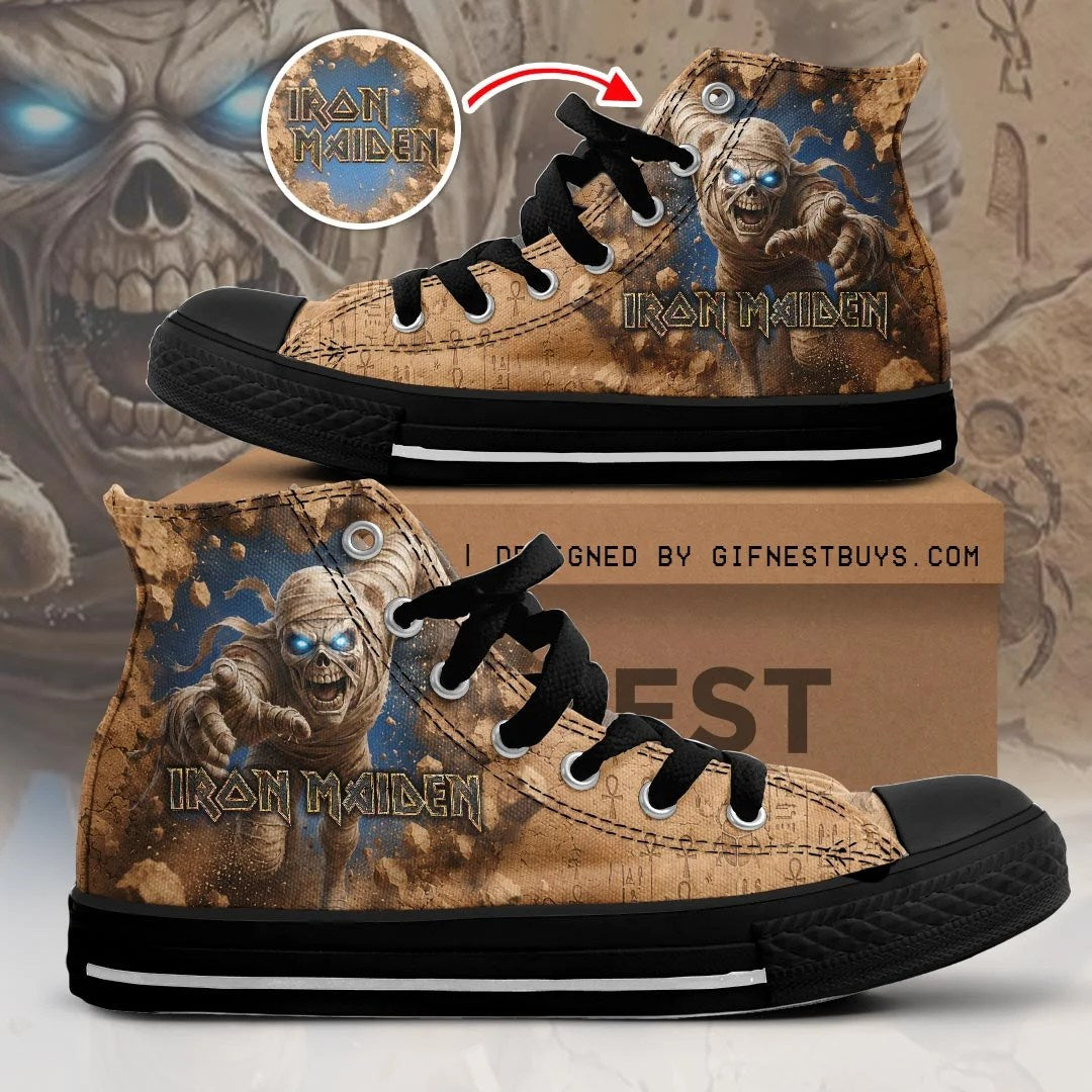 Iron Maiden High Top Canvas Shoes – GNE8793