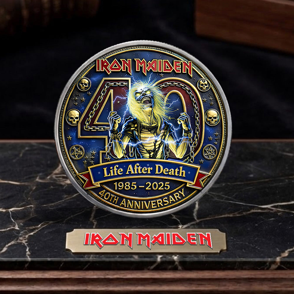 Iron Maiden Live After Death 40th Anniversary Commemorative Coin – VANDH5068