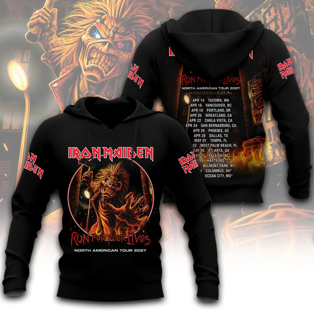 Iron Maiden North American Tour 2027 3D Apparel – TANTN26370