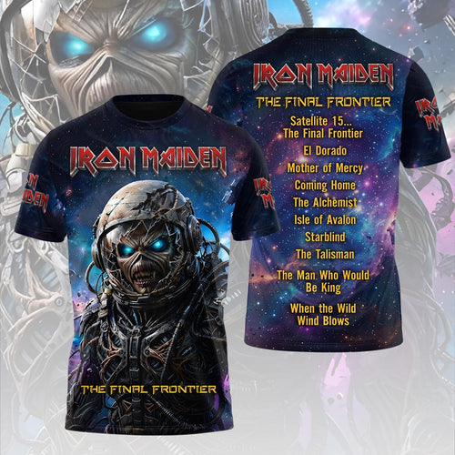 Iron Maiden 2026 World Tour 3D Apparel – HOATT19714