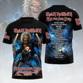 Iron Maiden World Tour 2026 3D Apparel – HOATT18255