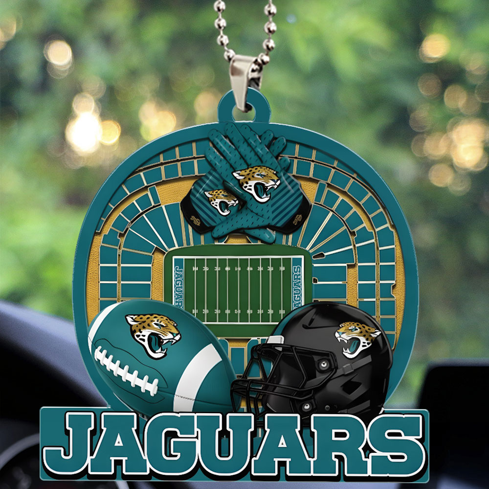 Jacksonville Jaguars Custom shape 2-sided Acrylic Car Ornament – TMTHU745