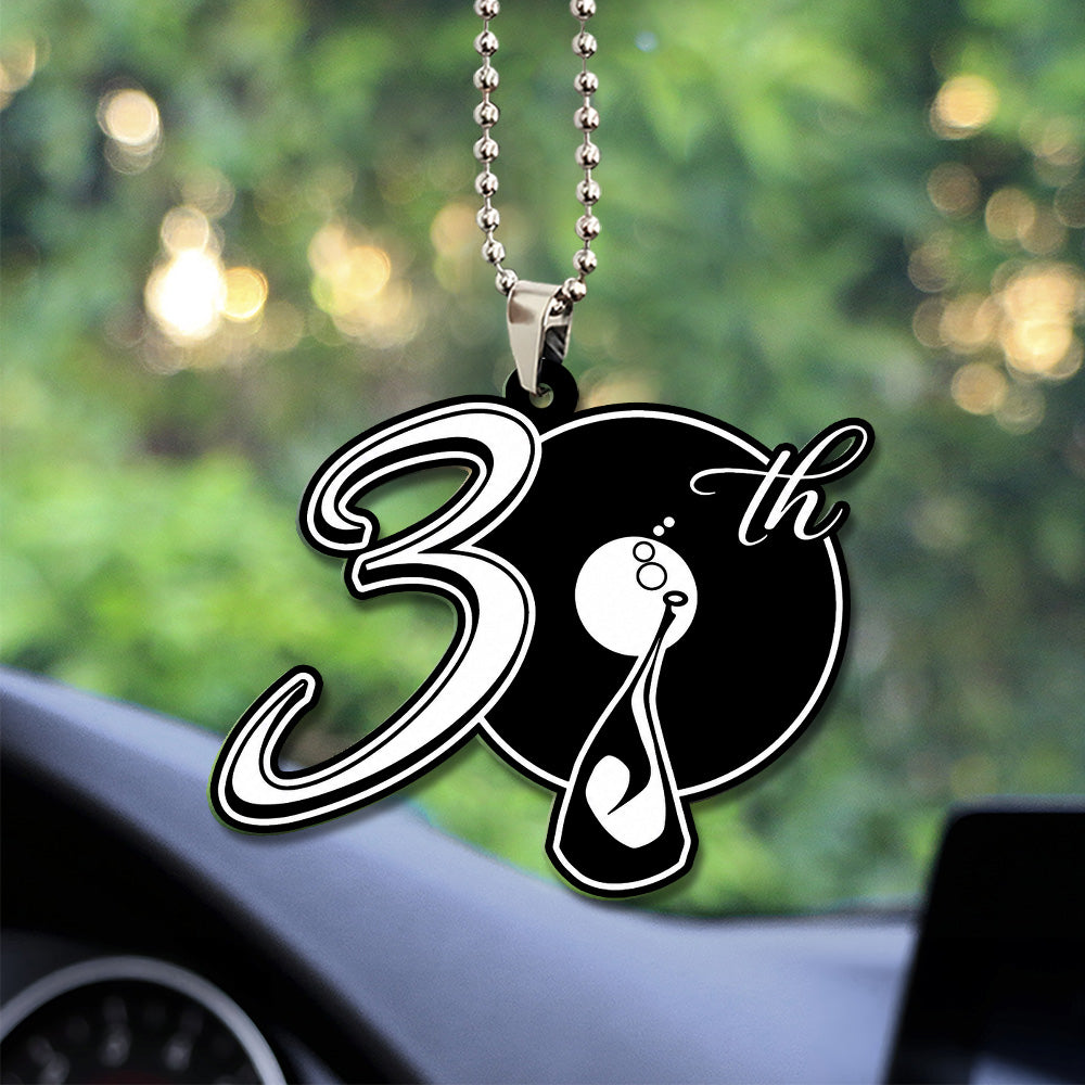 JAŸ-Z30 Anniversary Custom shape 2-sided Acrylic Car Ornament – GNE7593