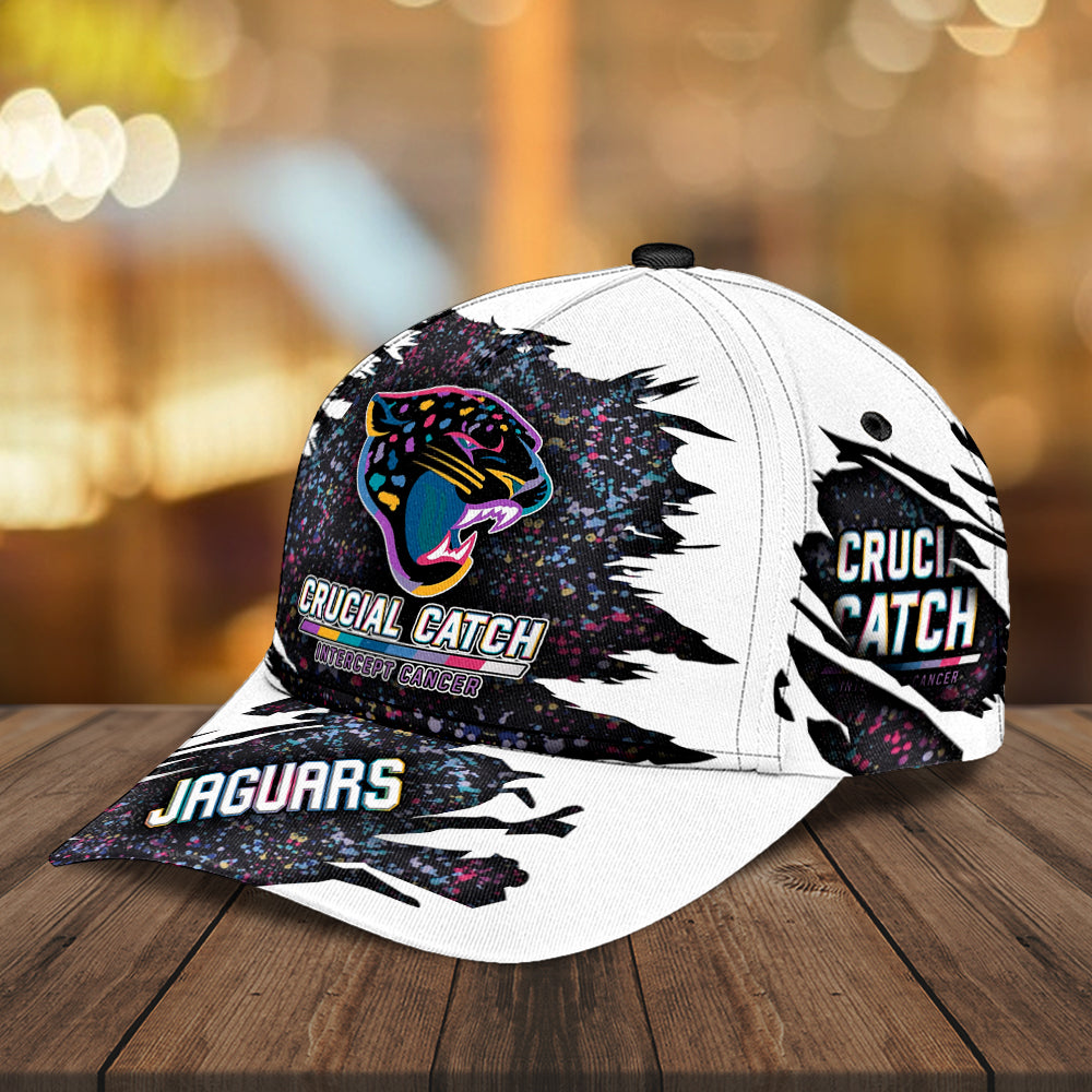 Jacksonville Jaguars x Crucial Catch Intercept Cancer Classic Cap – MAITM12961