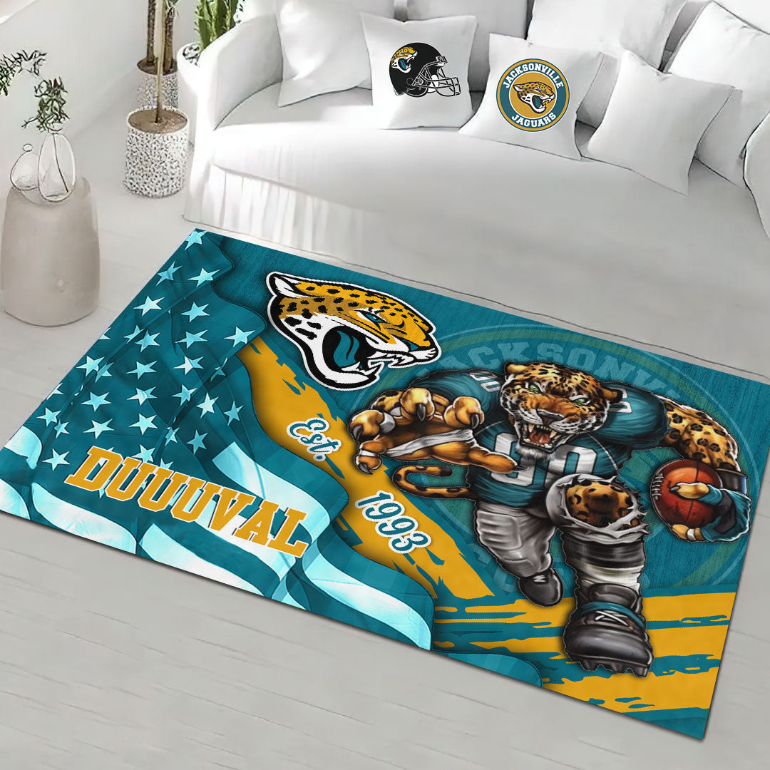 Jacksonville Jaguars Rectangular Rug – HOATT13164