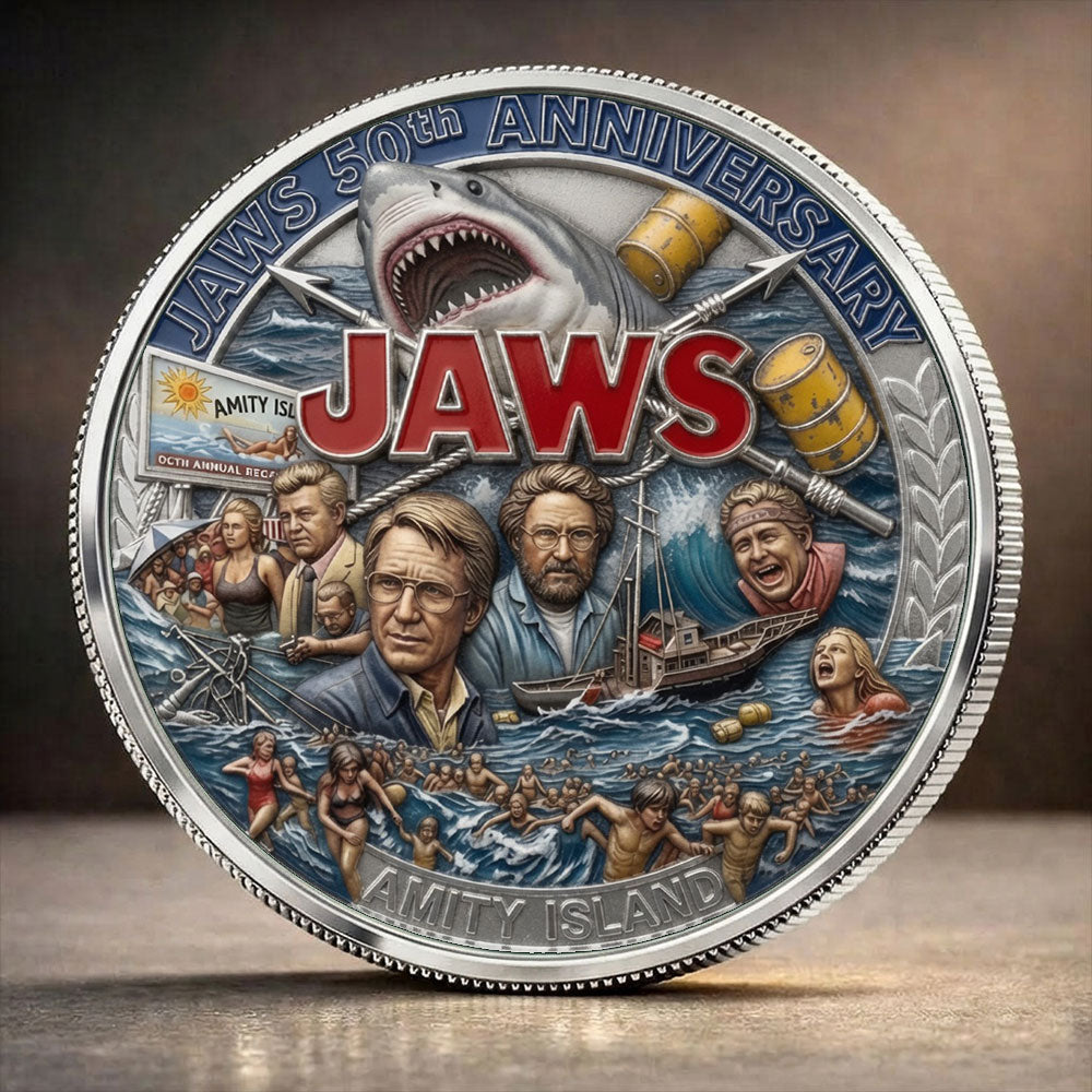 Jaws 50th Anniversary Commemorative Coin – TANTN24761