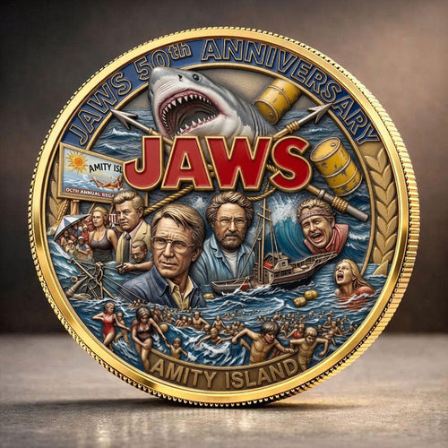 Jaws 50th Anniversary Commemorative Coin – TANTN24761