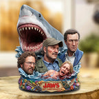 Jaws 50th Anniversary Custom Shape Acrylic Plaque – TMTHU7838