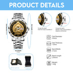 Jaws Alloy Luxury Quartz Watch – MAITM 12063