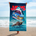 Jaws Rectangle Beach Towel – HOATT 11030