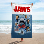 Jaws Rectangle Beach Towel – HOATT 11107