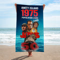 Jaws Rectangle Beach Towel – HOATT 11371