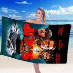 Jaws Rectangle Beach Towel – HOATT 11422