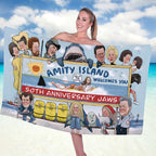 Jaws Rectangle Beach Towel – TANTN 12529