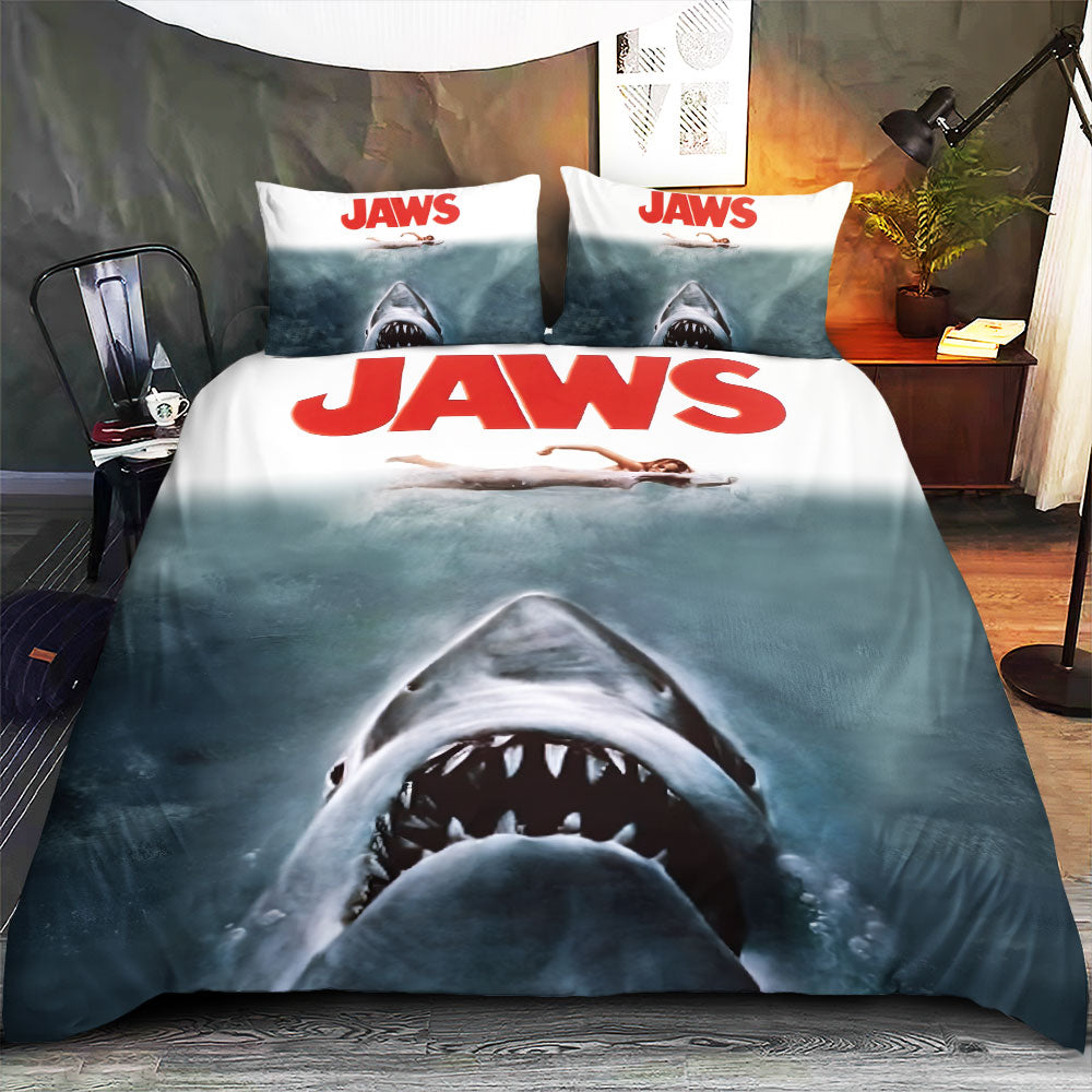 Jaws 3-Piece Duvet Bedding Set – MAITM 11125