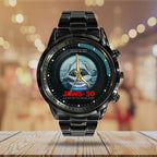 Jaws Black Stainless Steel Watch – GNE NEW431