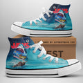 Jaws High Top Canvas Shoes – HOATT 10745