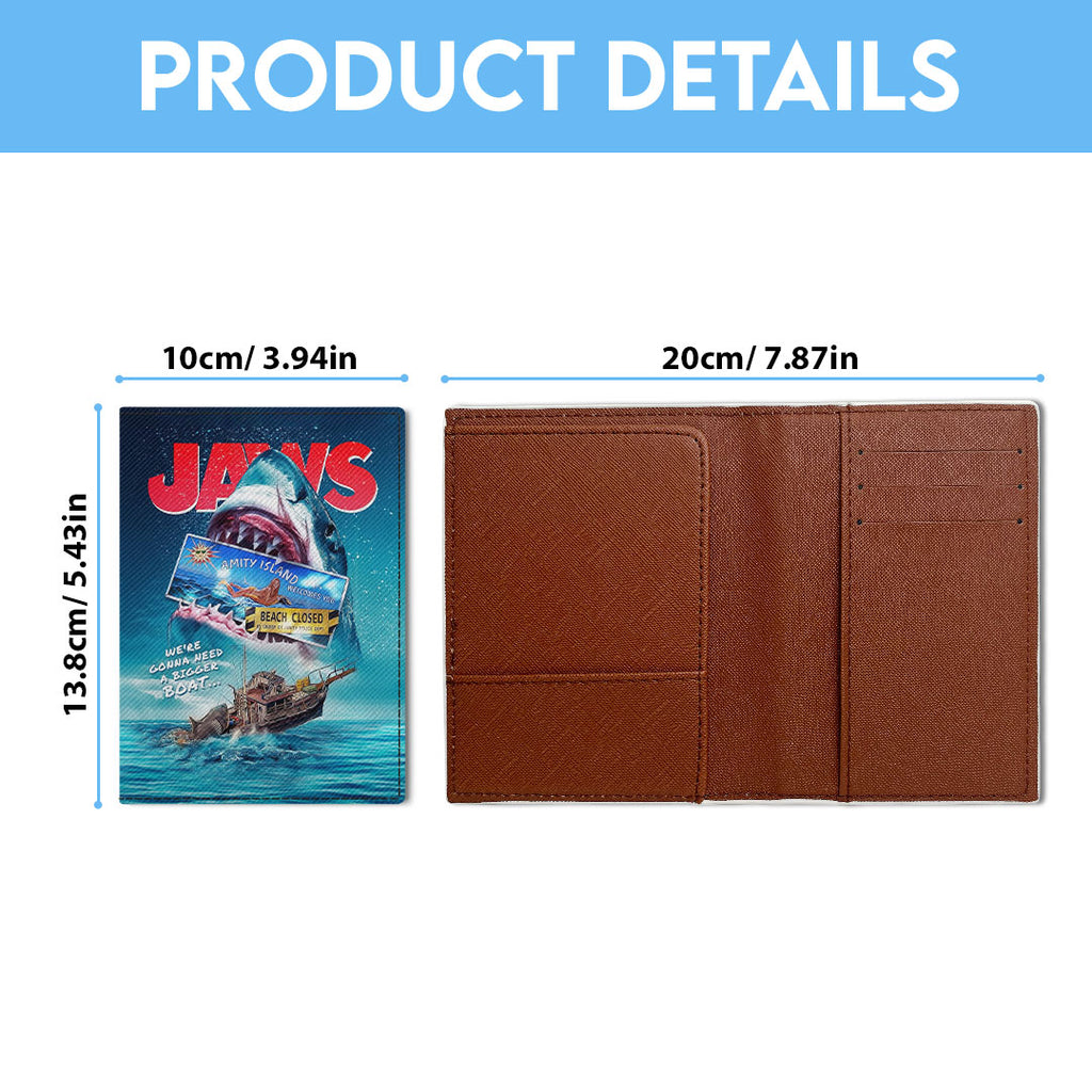 Jaws Leather Passport Cover – HOATT20149