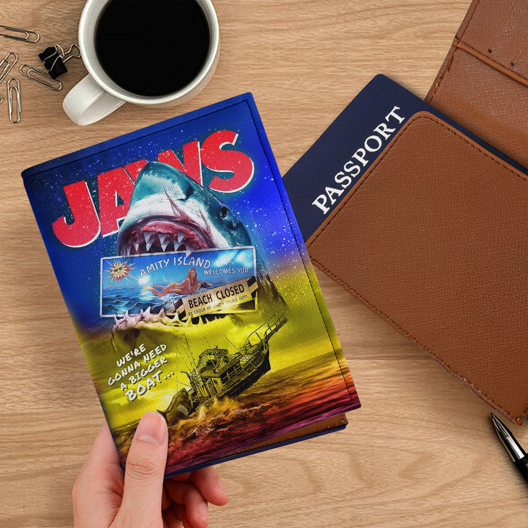 Jaws Leather Passport Cover – HOATT20156