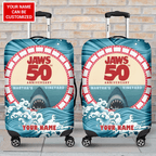 Personalized Jaws Luggage Cover – TANTN 12542