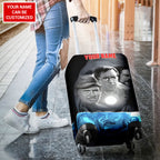 Personalized Jaws Luggage Cover – TANTN 13344