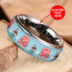 Personalized Jaws Custom Alloy Ring – MAITM 11945