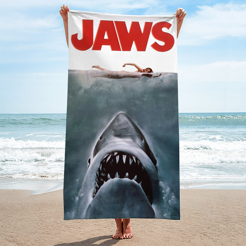 Jaws Rectangle Beach Towel – MAITM 10895