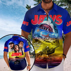 Jaws Short Sleeve Button-Down Shirt – HOATT20146