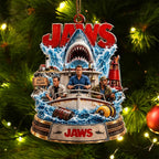Jaws Custom Shape 2-side Printed Acrylic Ornament – HOATT21377