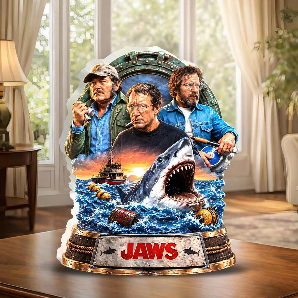 Jaws Custom Shape Acrylic Plaque – HOATT21419