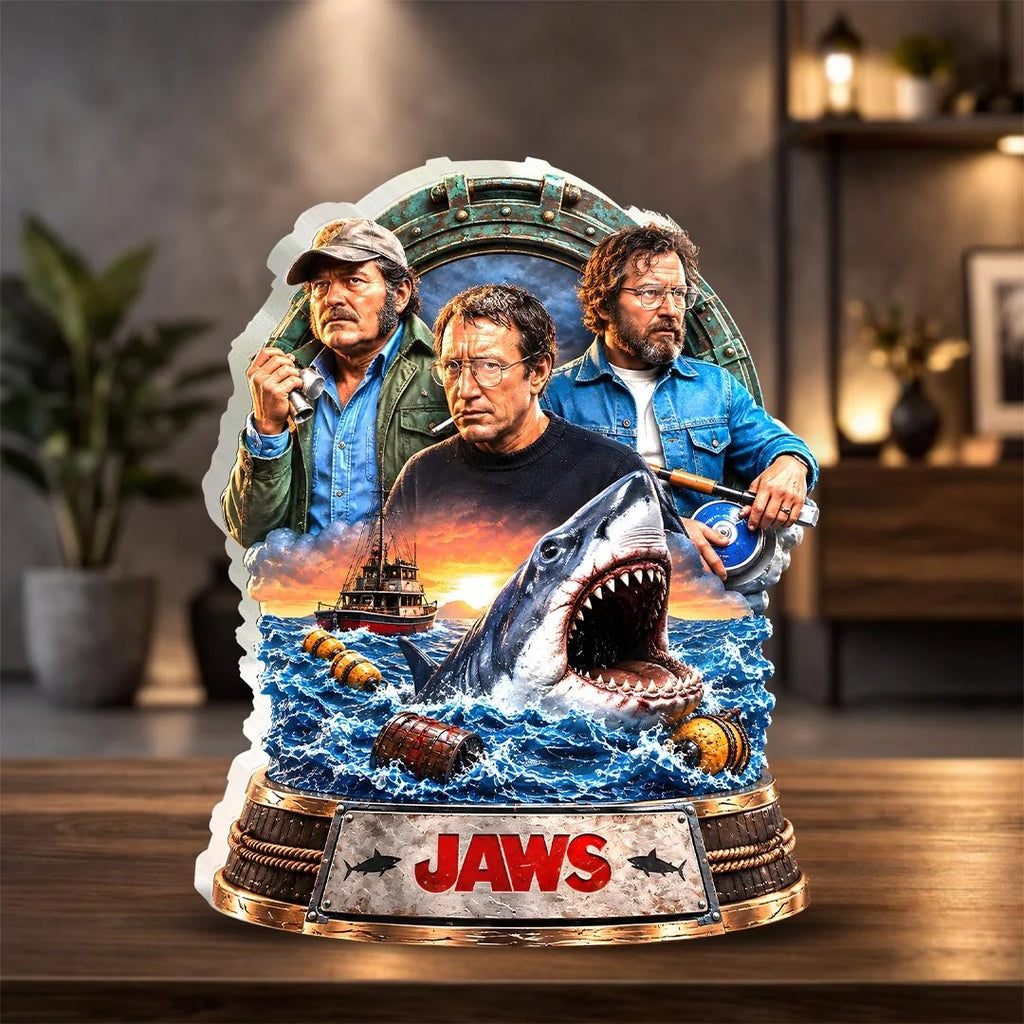 Jaws Custom Shape Acrylic Plaque – HOATT21419