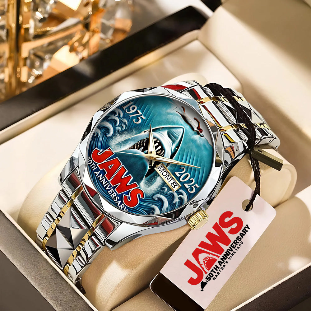 Jaws Alloy Luxury Quartz Watch – TANTN 13793