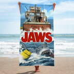 Jaws Rectangle Beach Towel – HOATT 11232